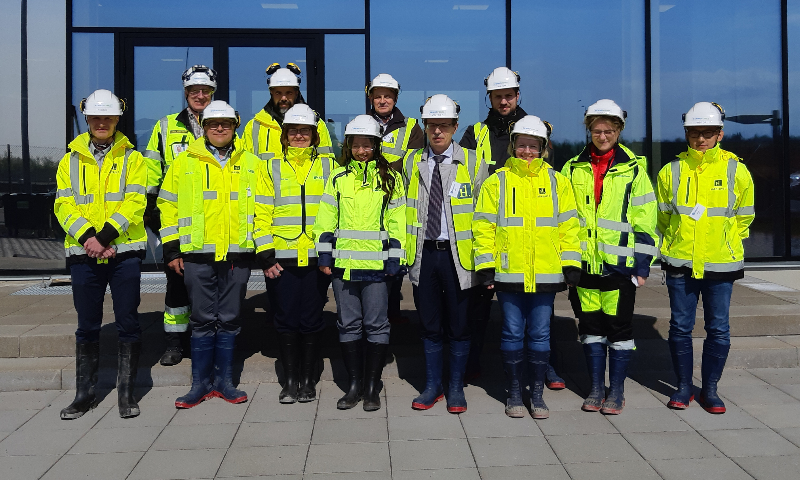 MDEP VVERWG visits the Hanhikivi 1 construction site, May 2019