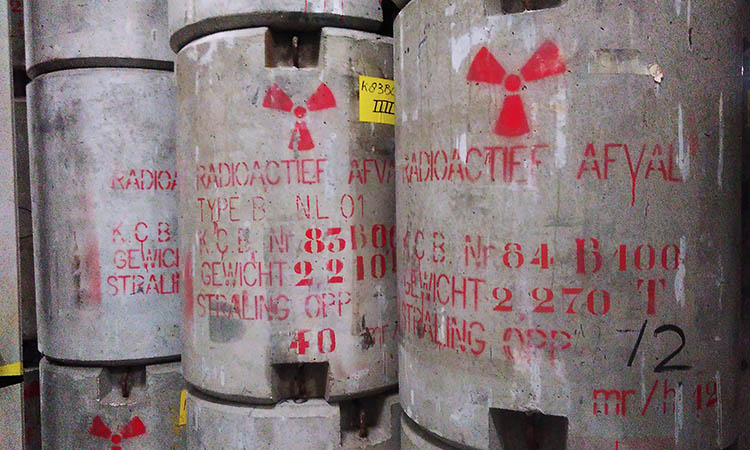 Low-level radioactive waste, COVRA facilities, the Netherlands