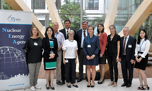 Russian Delegation visits the NEA to discuss future co-operation in human aspects of nuclear safety, August 2018