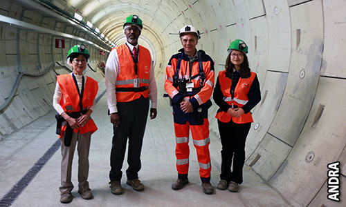 NEA high-level visit to the Meuse/Haute-Marne Underground Research Laboratory, August 2018
