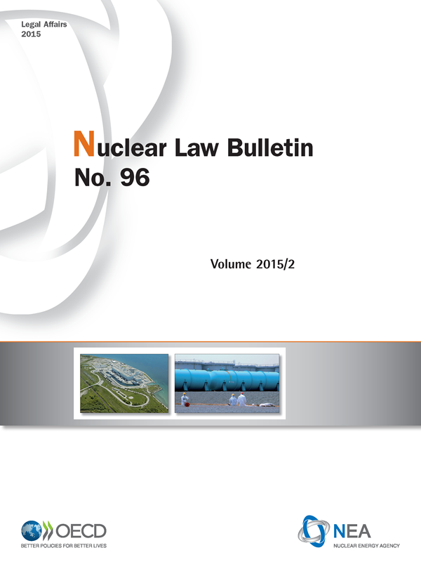 Nuclear Law Bulletin No. 96
